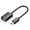 Miniatyrbild 1 av 9: Ugreen Mini USB-B till USB-A OTG Adapter - Svart