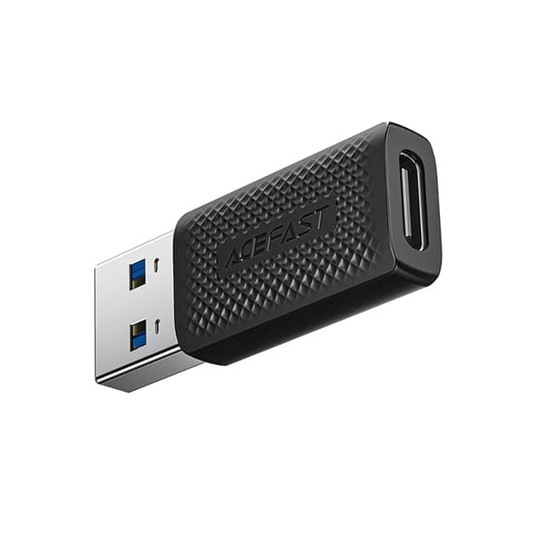 Acefast USB-C till USB-A Adapter 5Gb/s - Svart