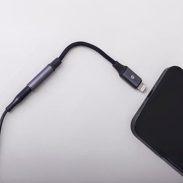 Forever Adapter Audio Lightning Till 3.5 mm AJL-01 - Svart