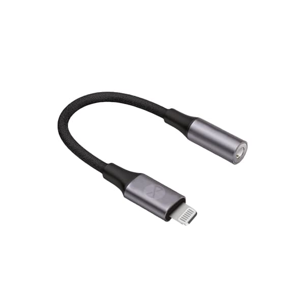 Forever Adapter Audio Lightning Till 3.5 mm AJL-01 - Svart