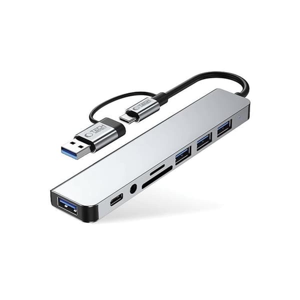 Tech-Protect HB06 9in1 Hub Adapter - Space Grå