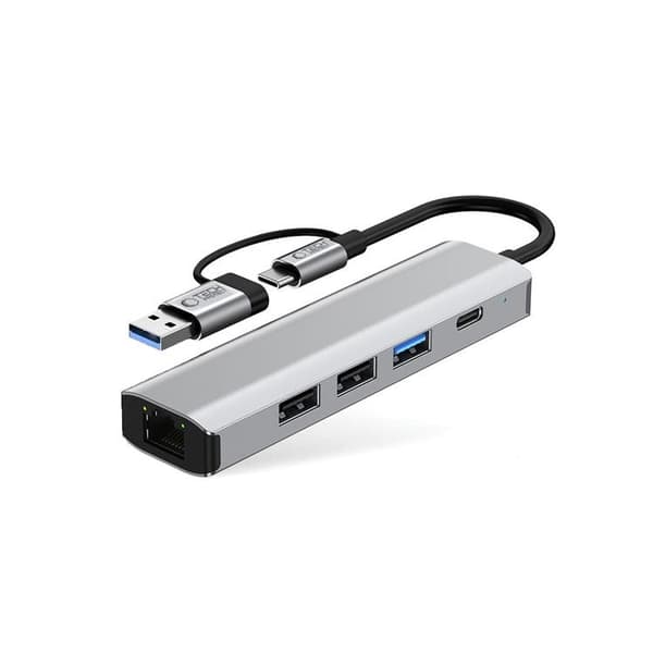 Tech-Protect HB03 5in1 Hub Adapter - Space Grå