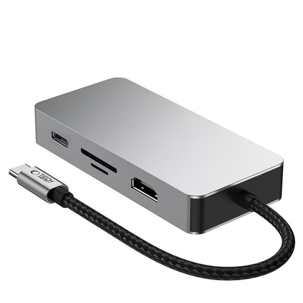 Tech-Protect HB05 9in1 Hub Adapter - Space Grå