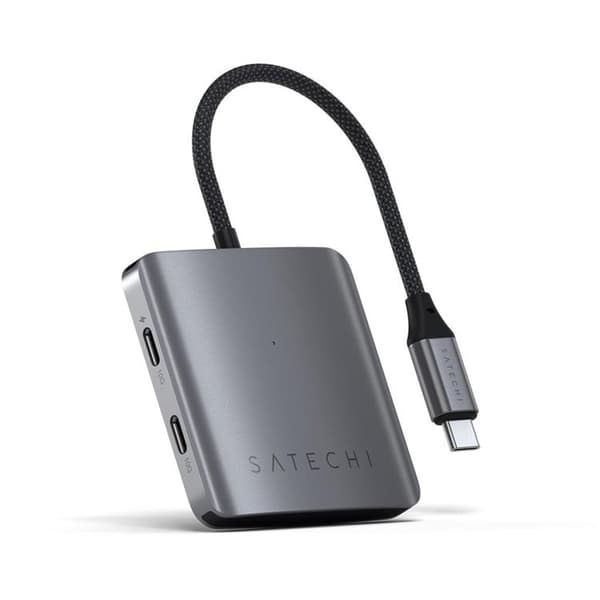 Satechi USB-C-hubb med 4 portar och PD