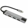 Miniatyrbild 1 av 3: Verbatim 4in1 HUBB USB-C Multiport Adapter med Ethernet 49141