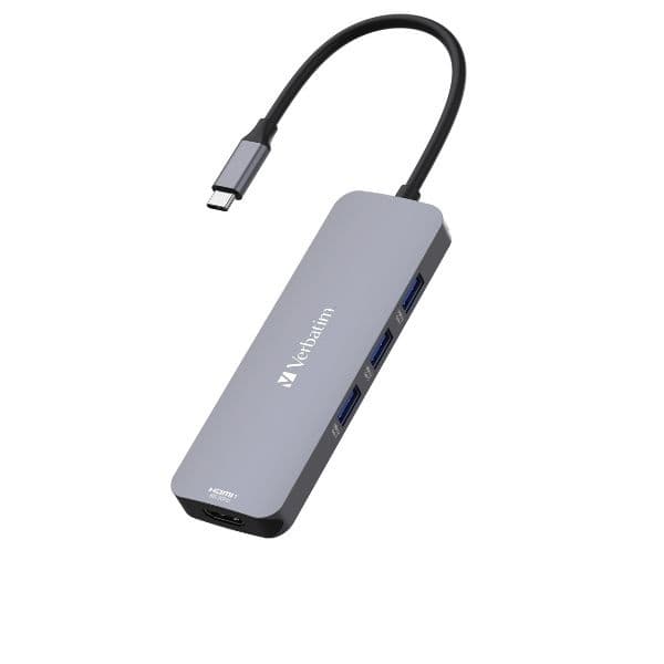 Verbatim 8in1 HUBB USB-C Multiport Adapter med microSD
