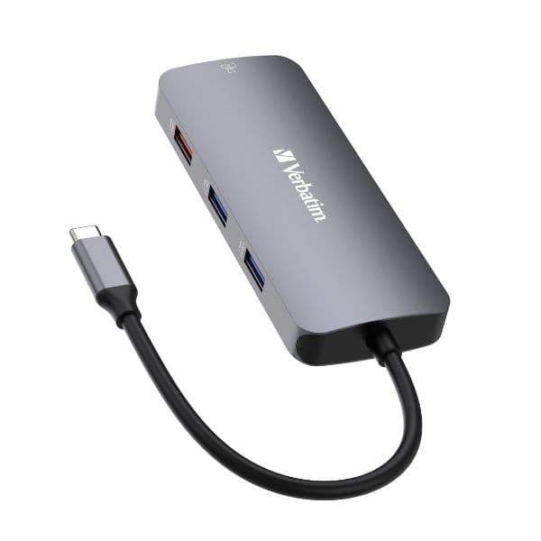 Verbatim 9in1 HUBB USB-C Multiport Adapter med Ethernet 32152
