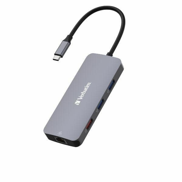 Verbatim 9in1 HUBB USB-C Multiport Adapter med Ethernet 32152