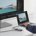 Miniatyrbild 3 av 11: Ugreen HUB 100W USB-C Till HDMI, RJ45, USB-C, SD/TF Kortläsare, USB-A 3.0