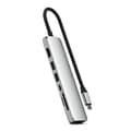 Miniatyrbild 6 av 7: Satechi 7-i-1 HUBB USB-C Slim Multiport Adapter med Ethernet - Silver