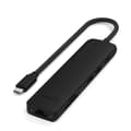 Miniatyrbild 6 av 9: Satechi 7-i-1 HUBB USB-C Slim Multiport Adapter med Ethernet - Svart