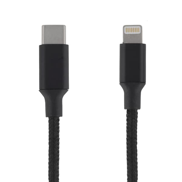Epzi USB-kaapeli USB-C Lightning 1m - Svart