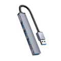 Miniatyrbild 1 av 2: Orico USB-A Hubb 1xUSB-A 3.0 3xUSB-A 2.0 - Grå