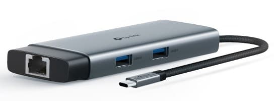 TP-Link UH6120C gränssnittshubb USB Type-C Grå