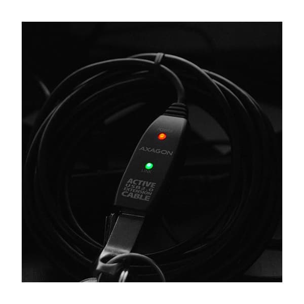 Andra USB-enheter Axagon - ADR-205 - USB-kabel 5 m 2.0 USB A svart ()