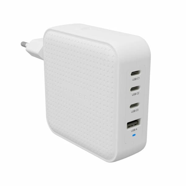 Vægoplader Targus HJ1002WHWWGL Hvid 100 W Hvid