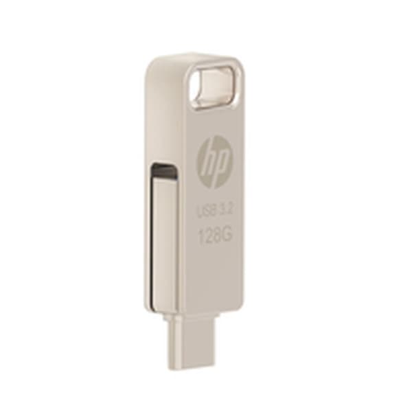 USB-stik HP Stål 128 GB Sølv