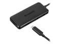 Pikkukuva 3 / 5: Transcend 6-in-1 USB Type-C Hub HUB5C - Keskitin - 2 x USB 3.1 Gen 1 + 1 x USB 3.1 Gen 2 + 1 x USB-C (virtalähde) - pöytäkone