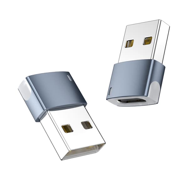 INF Illuminated USB-C Adapter med Lanyard - 2-pak