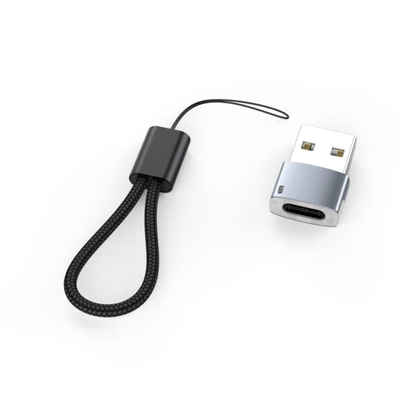 INF Illuminated USB-C Adapter med Lanyard - 2-pak