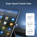 Miniatyrbillede 5 af 6: INF Type-C Han til Hun Adapter 2-pak - 100W, 20Gbps, 4K60Hz