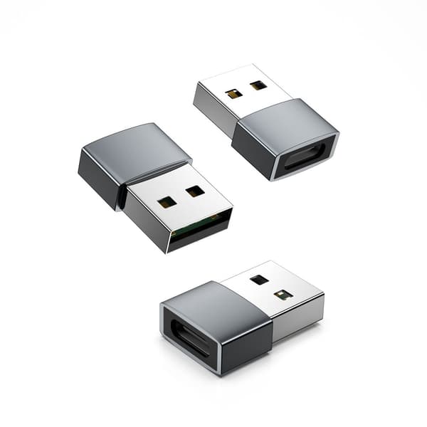 INF Kompakt USB C til USB-adapter for problemfri tilslutning
