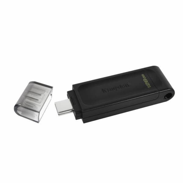 USB-minne Kingston DT70/128GB usb c Svart 128 GB Svart