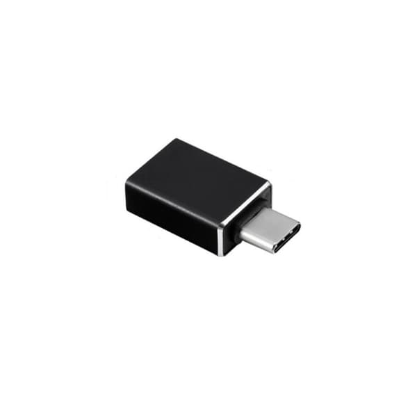 INF USB C til USB 3.1 adapter i aluminiumslegering Sort