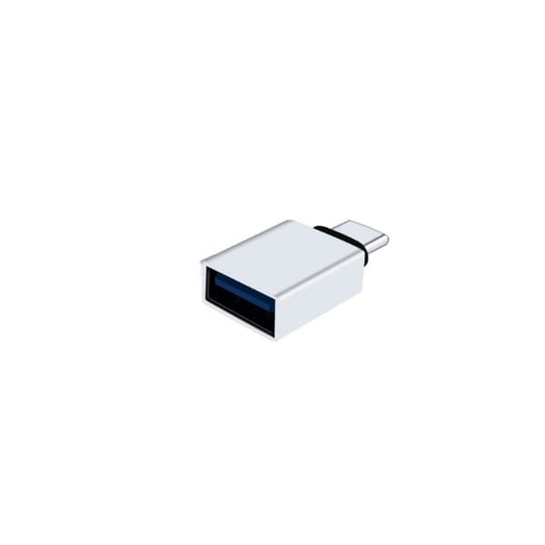 INF USB C til USB 3.1 adapter i aluminiumslegering Sølv