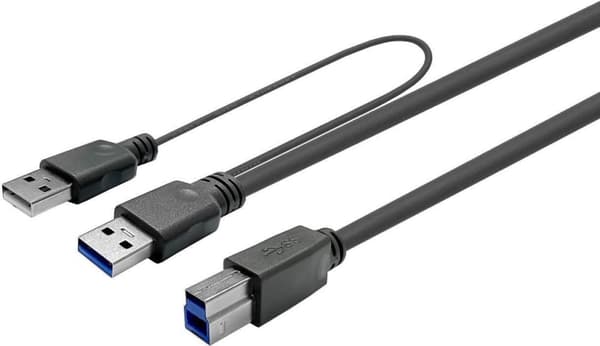 Vivolink PROUSB3AB20C USB-kabel 20 m USB 3.2 Gen 1 (3.1 Gen 1) USB A USB B Svart (PROUSB3AB20C)