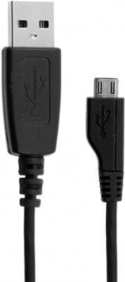 Samsung ECC1DU0BBK Micro-USB datakabel 0,8m svart bulk (ECC1DU0BBK)
