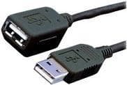 MediaRange MRCS154 USB kabel 1,8 m USB 2.0 USB A Sort
