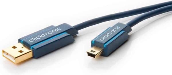 Mini USB 2.0 -sovitinkaapeli