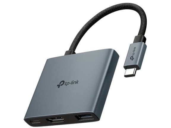 TP-Link UH3020C, USB Type-C, HDMI, USB 3.2 Gen 1 (3.1 Gen 1) Type-A, USB Type-C, 5000 Mbit/s, 60 Hz, 2160p, 4096 x 2160 pixels