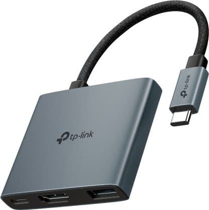 TP-Link UH3020C, USB Type-C, HDMI, USB 3.2 Gen 1 (3.1 Gen 1) Type-A, USB Type-C, 5000 Mbit/s, 60 Hz, 2160p, 4096 x 2160 pixels