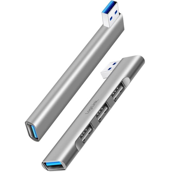 LogiLink Ultraslim 4-port USB-A hub 1 x USB-A3.0, 3 x USB-A2.0