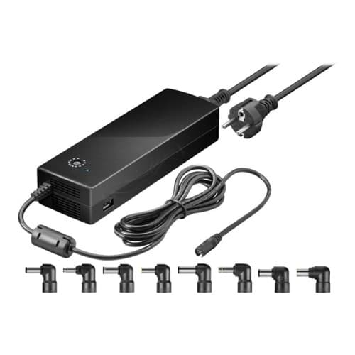 goobay NTS 150 W multi USB EuP 8.5A - strömadapter - 150 Watt Svart