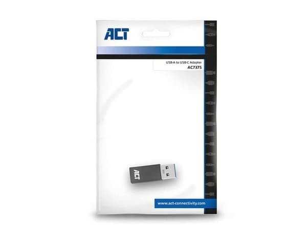 ACT USB-A hane till USB-C hona adapter