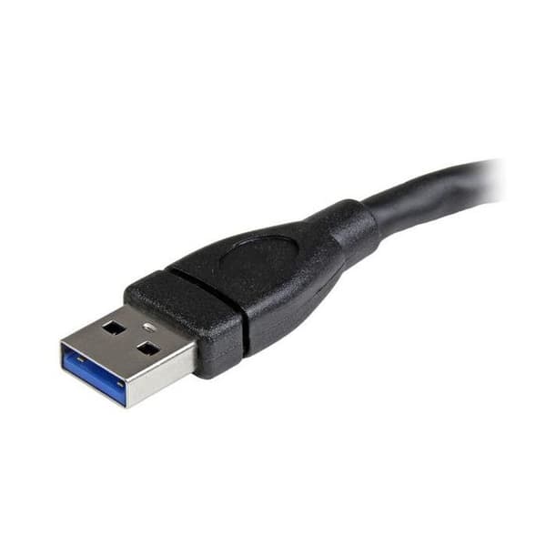 USB 3.0 A till A förlängningskabel / 15cm - 15cm USB A till USB A förlängningskabel - M / F - Svart - USB3EXT6INBK