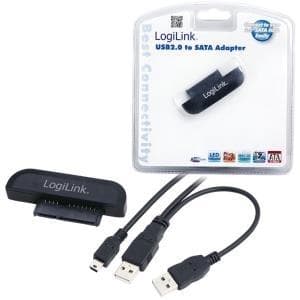 LogiLink AU0011A USB 2.0 til SATA-adapter