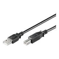 Wentronic Goobay USB 2.0 Hi-Speed-kabel, sort, 1,8 m - velegnet til enheder med USB-forbindelse (68900)