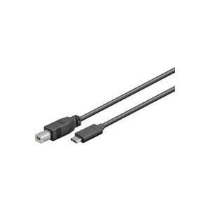 MicroConnect - USB-kabel - USB-C (M) till USB Typ B (M) - USB 3.1 Gen1 - 1 m