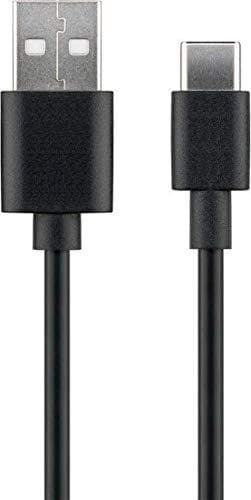 Mikroliitäntä USB3.1CCHAR1B USB-kaapeli 1 m USB 3.2 Gen 1 (3.1 Gen 1) USB A USB C Musta (USB3.1CCHAR1B)
