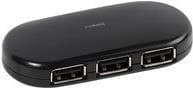 Vivanco IT-USBHUB4 - USB 2.0 - USB 2.0 - 480 Mbit/s - Svart - 0,5 m - Windows 10 Education - Windows 10 Education x64 - Windows 10 Enterprise - Window
