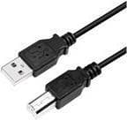 Logilink - USB-kabel - USB (M) til USB type B (M) - USB 2.0 - 5 m - sort (CU0009B)
