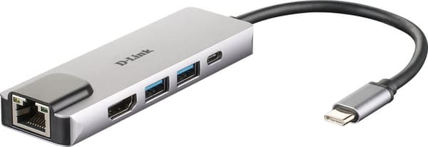 D-Link DUB-M520 - Telakointiasema - USB-C / Thunderbolt 3 - HDMI - GigE (DUB-M520)
