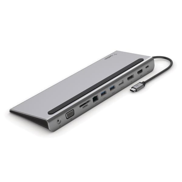 Linksys Belkin CONNECT USB-C 11-in-1 Multiport Dock - telakointiasema - USB-C - VGA, HDMI, DP - GigE (INC004BTSGY)