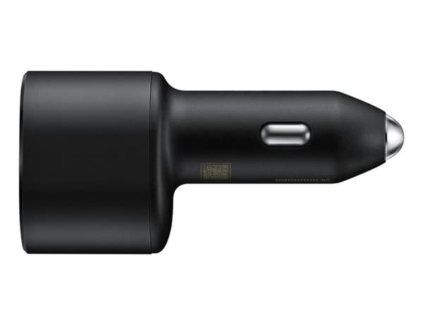 Samsung Fast Charge 2 Port Billaddare 45W - Svart Svart