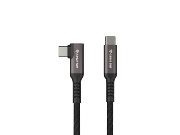 GENESIS NVC-2219 USB-kaapeli USB 3.2 Gen 2 (3.1 Gen 2) 5 m USB C Musta, Harmaa