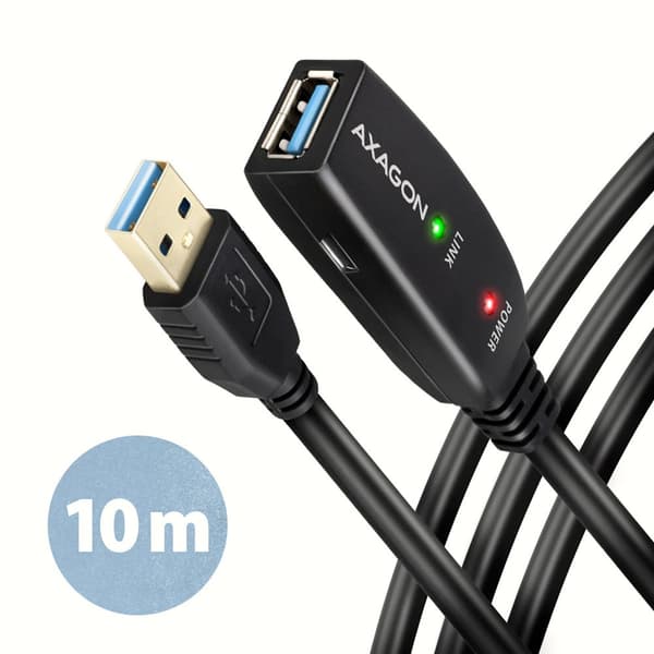 Axagon ADR-310 USB-repeaterkabel 10 m